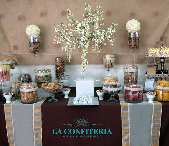 Mesas de dulces - Foto La Confitería