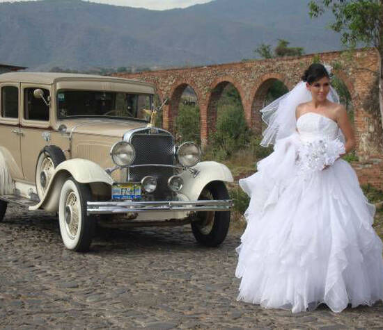Autos antiguos para bodas en Guadalajara