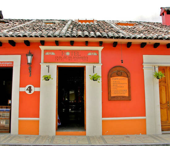 Hotel. Casa de los Arcángeles. San Cristóbal de las Casas, Chiapas.