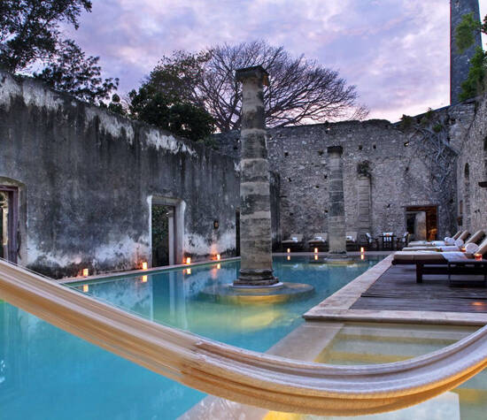 Hacienda Uayamon, hotel para celebrar tu boda ubicado en Campeche. 