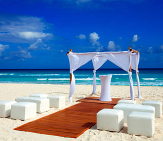 Boda destino en Westin Hotel Resort Cancún