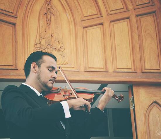 Violinista Alejandro Magallanes