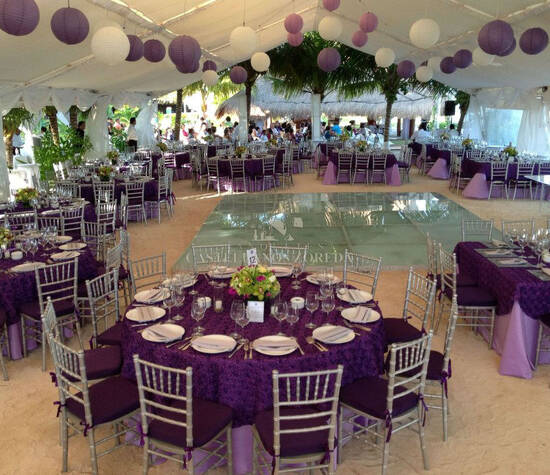 Banquetes Castellanos Zoreda, agencia de planeación de bodas en Cancún.