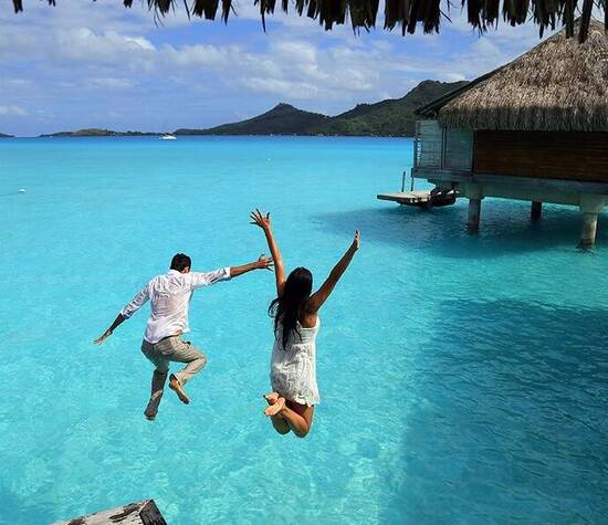 Luna de Miel - Honeymoon Trip - Viaje - Romance - Playa - Bora Bora - Palafitos 