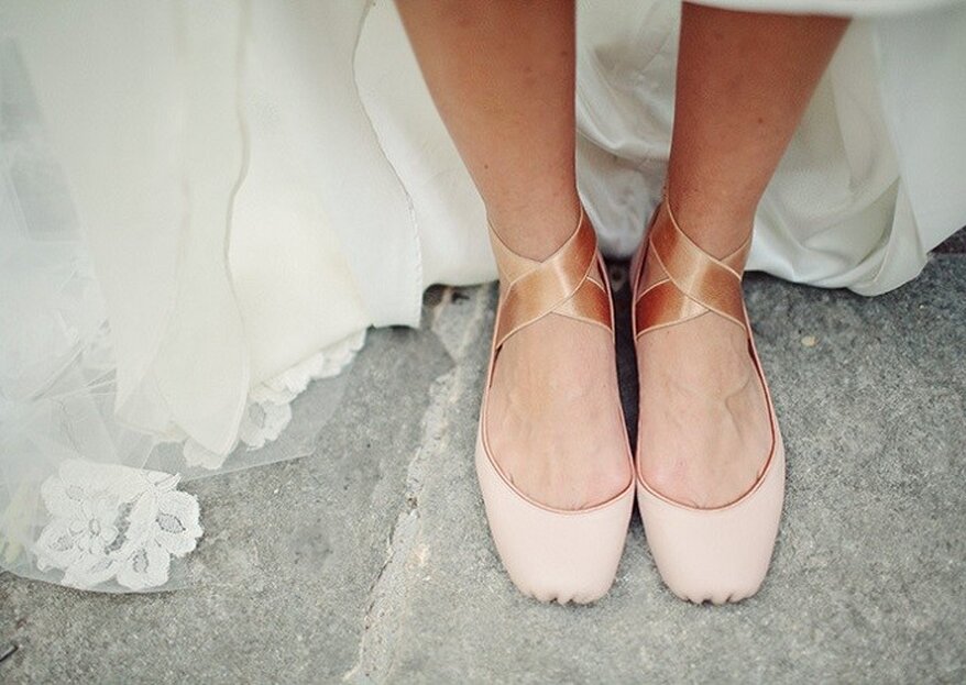 Zapatillas de ballet para novias: Una moda fascinante