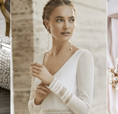 Perlas para novias: significado y los accesorios más especiales con perlas  para tu boda