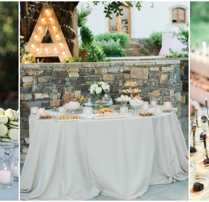 estaño Frustrante sinsonte Mesa de dulces para boda: más de 100 ideas para tu mesa de postres