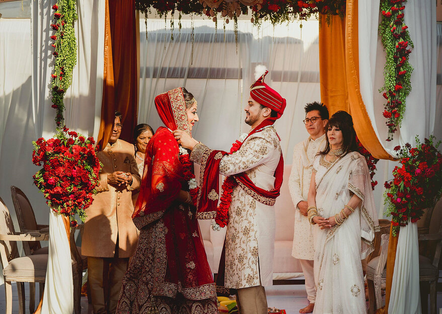 La extraordinaria boda Hindú de Parvathy y Sagar en CDMX