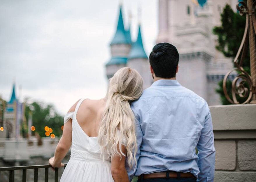 Decoraciones inspiradas en Disney para una boda de cuento de hadas