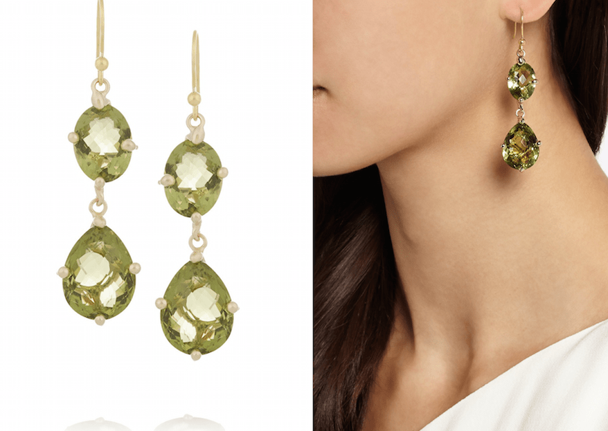 collar Seleccione Diligencia Un estilo en jade: Accesorios para invitada en color verde, los más lindos  de la temporada