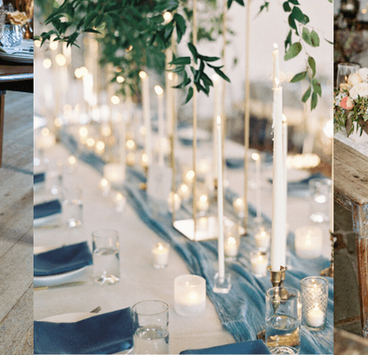 cesar Portal Primero Más de 50 caminos de mesa para bodas: inspiración que llenará de magia tu  banquete