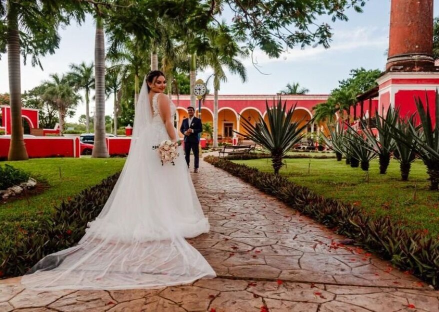 Hacienda Yabucú: color, naturaleza y tradición única acompañando tu boda