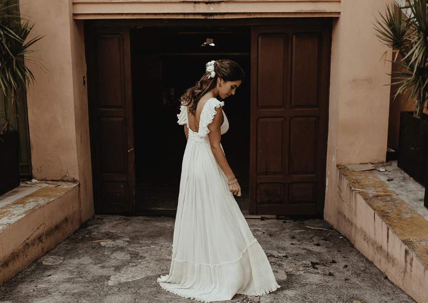 Cómo elegir el vestido de novia para mi boda por el civil. 5 pasos básicos