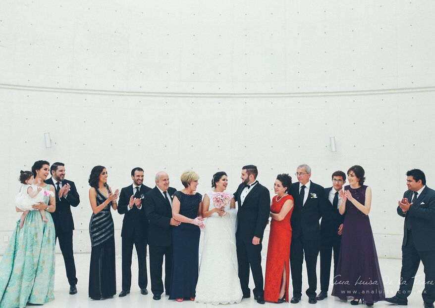 4 tips para que las fotos con la familia salgan increíbles el día de la boda