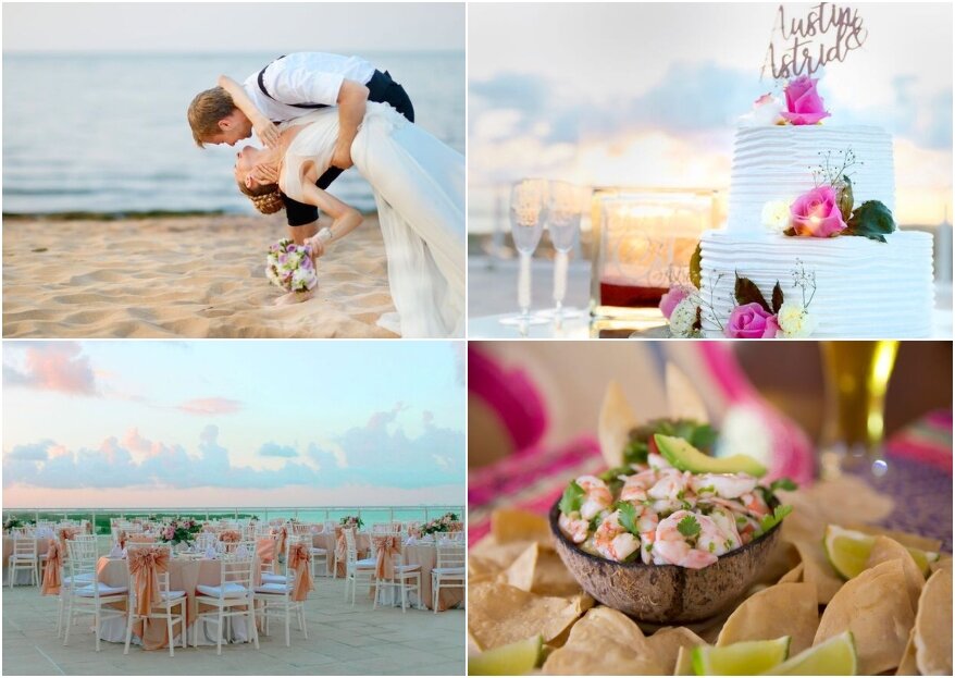 Seadust Cancún: el paraíso para una boda de ensueño frente al mar